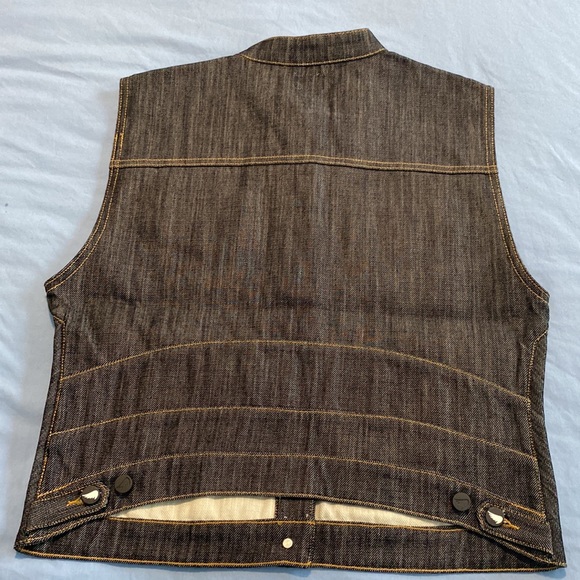 Sa1nt Kevlar Denim Riding Vest. NWT - Picture 5 of 7
